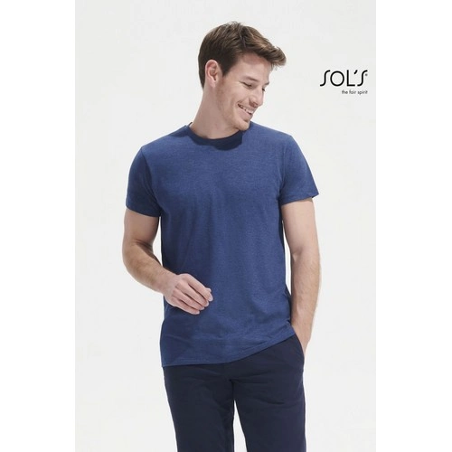 CAMISETA MANGA CORTA AJUSTADA HOMBRE CUELLO REDONDO SOL'S REGENT FIT REF S00553