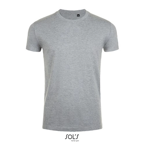 CAMISETA MANGA CORTA AJUSTADA HOMBRE CUELLO REDONDO SOL'S Imperial FIT REF S00580