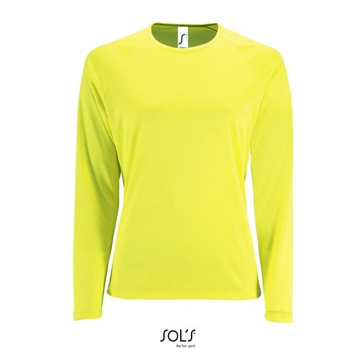 CAMISETA DE DEPORTE DE MANGA LARGA DE MUJER SOL'S SPORTY LSL WOMEN REF S02072