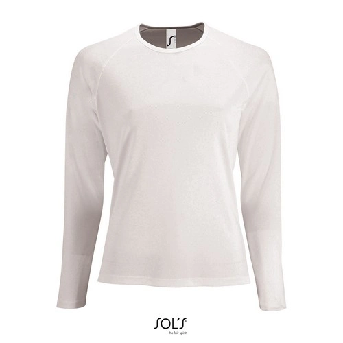 CAMISETA DE DEPORTE DE MANGA LARGA DE MUJER SOL'S SPORTY LSL WOMEN REF S02072