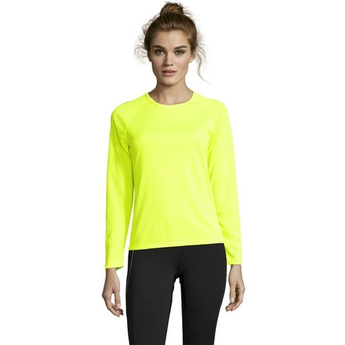 CAMISETA DE DEPORTE DE MANGA LARGA DE MUJER SOL'S SPORTY LSL WOMEN REF S02072