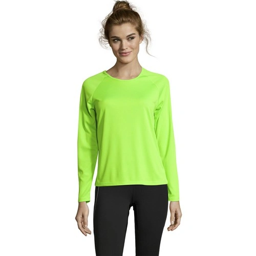 CAMISETA DE DEPORTE DE MANGA LARGA DE MUJER SOL'S SPORTY LSL WOMEN REF S02072