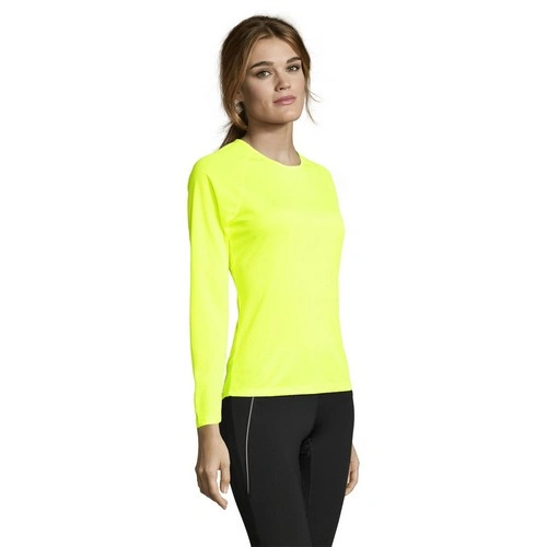 CAMISETA DE DEPORTE DE MANGA LARGA DE MUJER SOL'S SPORTY LSL WOMEN REF S02072