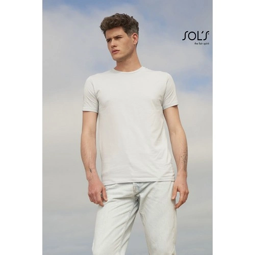 CAMISETA MANGA CORTA DE HOMBRE AJUSTADA DE CUELLO REDONDO SOL'S MARTIN MEN REF S02855