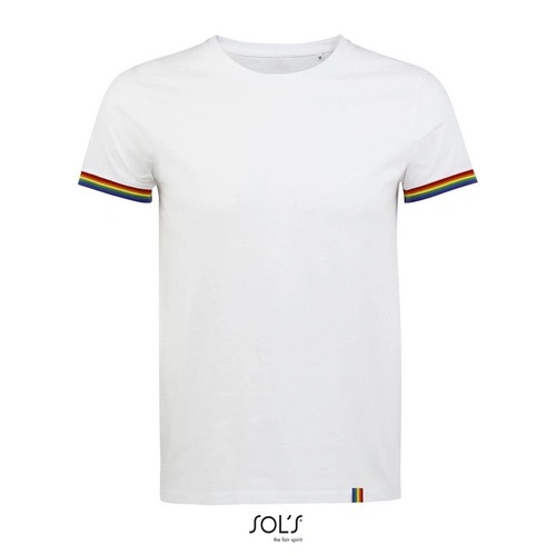 CAMISETA DE MANGA CORTA DE HOMBRE SOL'S RAINBOW MEN REF S03108