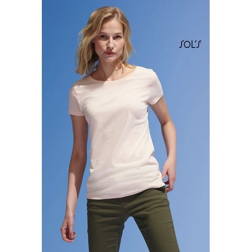 CAMISETA DE MANGA CORTA DE MUJER SOL'S MILO WOMEN REF S02077