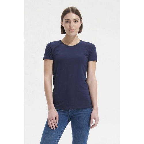 CAMISETA MANGA CORTA DE MUJER DE CUELLO REDONDO SOL'S MILLENIUM WOMEN REF S02946