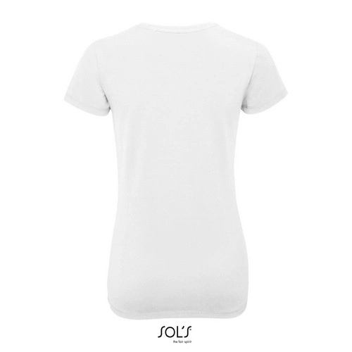 CAMISETA MANGA CORTA DE MUJER DE CUELLO REDONDO SOL'S MILLENIUM WOMEN REF S02946