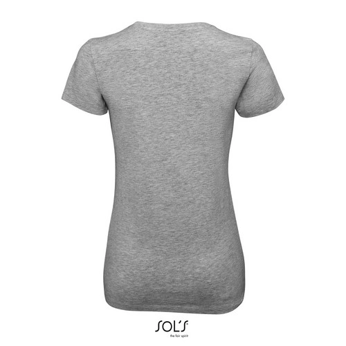 CAMISETA MANGA CORTA DE MUJER DE CUELLO REDONDO SOL'S MILLENIUM WOMEN REF S02946