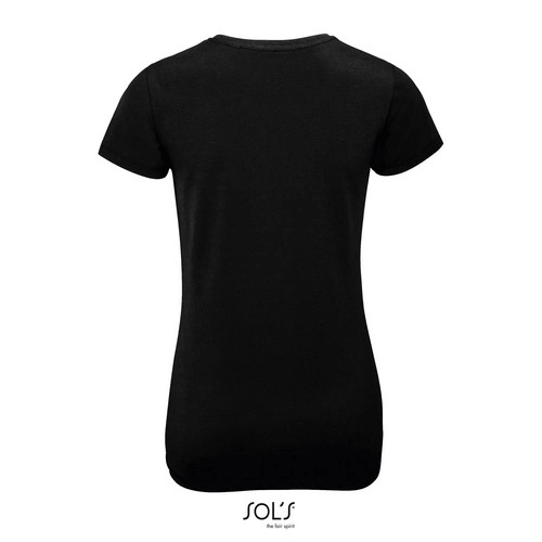 CAMISETA MANGA CORTA DE MUJER DE CUELLO REDONDO SOL'S MILLENIUM WOMEN REF S02946