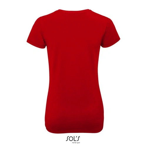 CAMISETA MANGA CORTA DE MUJER DE CUELLO REDONDO SOL'S MILLENIUM WOMEN REF S02946
