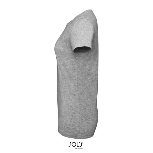 CAMISETA MANGA CORTA DE MUJER DE CUELLO REDONDO SOL'S MILLENIUM WOMEN REF S02946