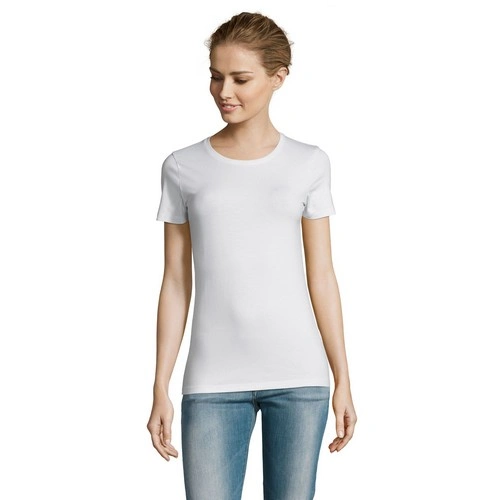 CAMISETA MANGA CORTA DE MUJER DE CUELLO REDONDO SOL'S MILLENIUM WOMEN REF S02946