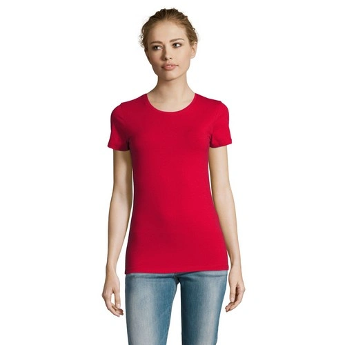 CAMISETA MANGA CORTA DE MUJER DE CUELLO REDONDO SOL'S MILLENIUM WOMEN REF S02946