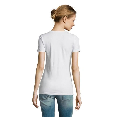 CAMISETA MANGA CORTA DE MUJER DE CUELLO REDONDO SOL'S MILLENIUM WOMEN REF S02946