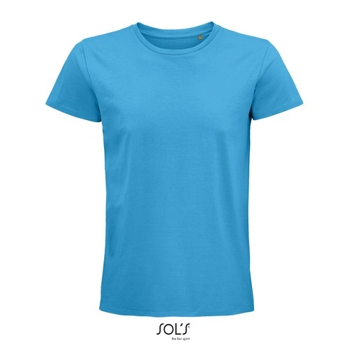 CAMISETA MANGA CORTA HOMBRE AJUSTADA DE PUNTO LISO Y CUELLO REDONDO SOL'S PIONEER MEN REF S03565