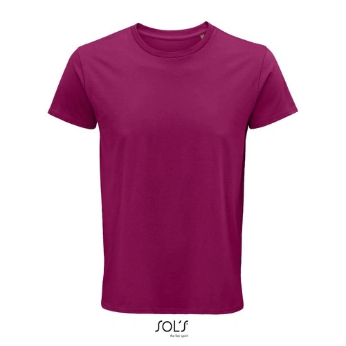 CAMISETA MANGA CORTA HOMBRE AJUSTADA DE PUNTO LISO Y CUELLO REDONDO SOL'S CRUSADER MEN REF S03582