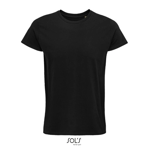 CAMISETA MANGA CORTA HOMBRE AJUSTADA DE PUNTO LISO Y CUELLO REDONDO SOL'S CRUSADER MEN REF S03582