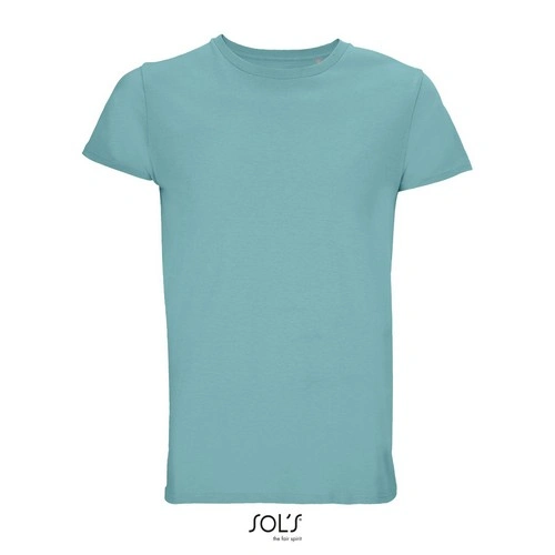 CAMISETA MANGA CORTA HOMBRE AJUSTADA DE PUNTO LISO Y CUELLO REDONDO SOL'S CRUSADER MEN REF S03582