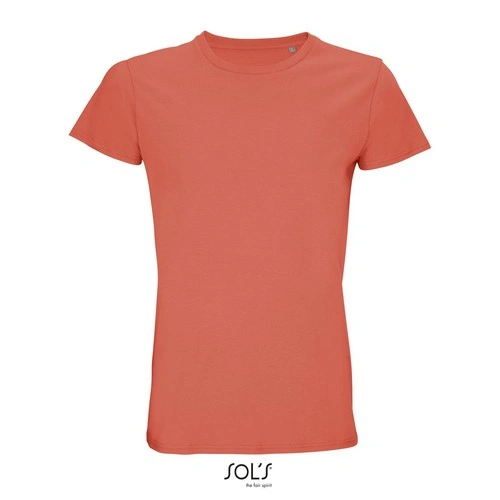 CAMISETA MANGA CORTA HOMBRE AJUSTADA DE PUNTO LISO Y CUELLO REDONDO SOL'S CRUSADER MEN REF S03582