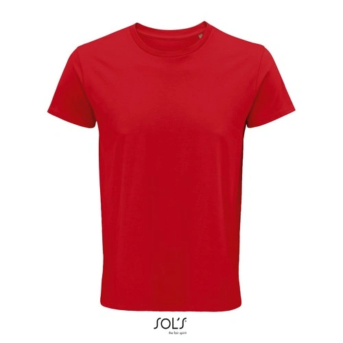 CAMISETA MANGA CORTA HOMBRE AJUSTADA DE PUNTO LISO Y CUELLO REDONDO SOL'S CRUSADER MEN REF S03582