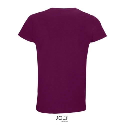 CAMISETA MANGA CORTA HOMBRE AJUSTADA DE PUNTO LISO Y CUELLO REDONDO SOL'S CRUSADER MEN REF S03582