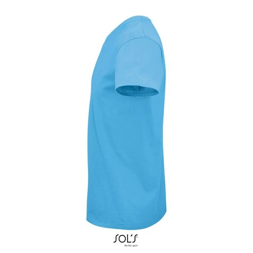 CAMISETA MANGA CORTA HOMBRE AJUSTADA DE PUNTO LISO Y CUELLO REDONDO SOL'S CRUSADER MEN REF S03582