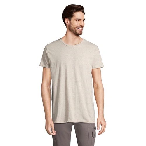 CAMISETA MANGA CORTA HOMBRE AJUSTADA DE PUNTO LISO Y CUELLO REDONDO SOL'S CRUSADER MEN REF S03582