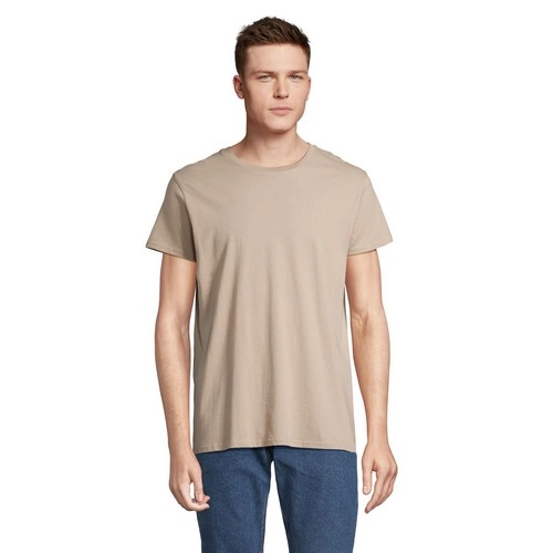 CAMISETA MANGA CORTA HOMBRE AJUSTADA DE PUNTO LISO Y CUELLO REDONDO SOL'S CRUSADER MEN REF S03582