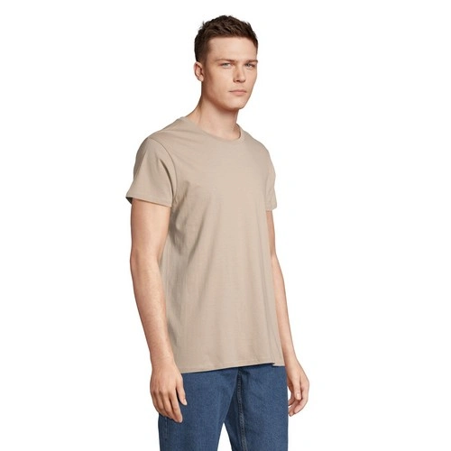 CAMISETA MANGA CORTA HOMBRE AJUSTADA DE PUNTO LISO Y CUELLO REDONDO SOL'S CRUSADER MEN REF S03582
