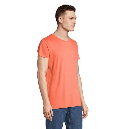 CAMISETA MANGA CORTA HOMBRE AJUSTADA DE PUNTO LISO Y CUELLO REDONDO SOL'S CRUSADER MEN REF S03582