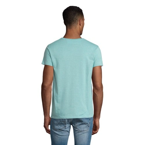 CAMISETA MANGA CORTA HOMBRE AJUSTADA DE PUNTO LISO Y CUELLO REDONDO SOL'S CRUSADER MEN REF S03582