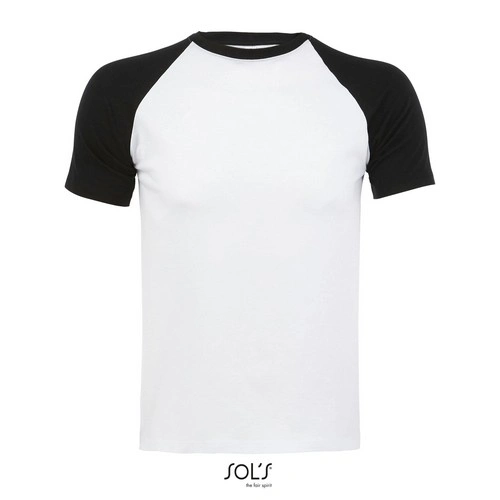 CAMISETA HOMBRE BICOLOR MANGA RAGLÁN SOL'S FUNKY REF S11190