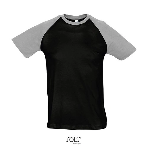 CAMISETA HOMBRE BICOLOR MANGA RAGLÁN SOL'S FUNKY REF S11190