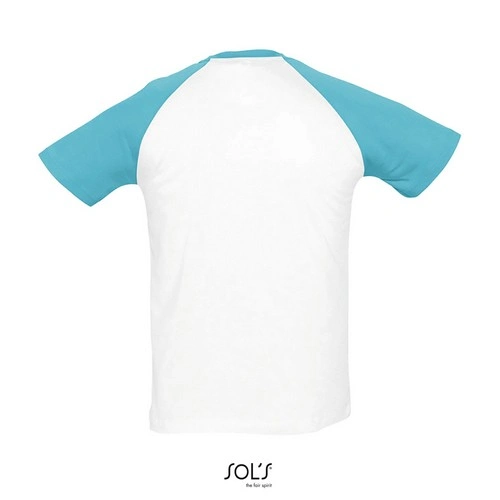 CAMISETA HOMBRE BICOLOR MANGA RAGLÁN SOL'S FUNKY REF S11190