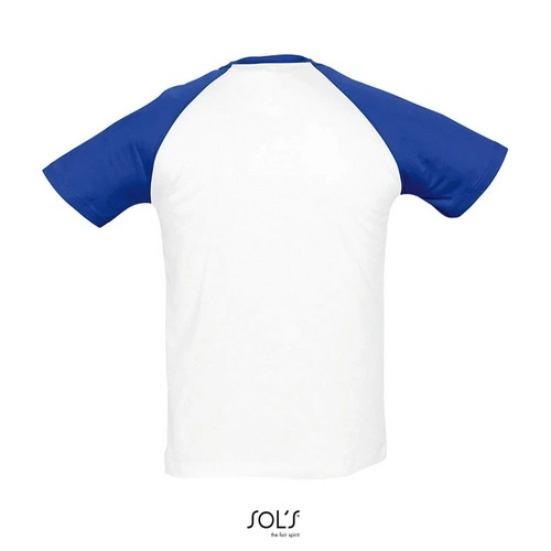CAMISETA HOMBRE BICOLOR MANGA RAGLÁN SOL'S FUNKY REF S11190