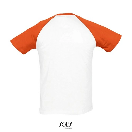 CAMISETA HOMBRE BICOLOR MANGA RAGLÁN SOL'S FUNKY REF S11190