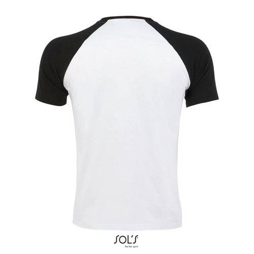 CAMISETA HOMBRE BICOLOR MANGA RAGLÁN SOL'S FUNKY REF S11190