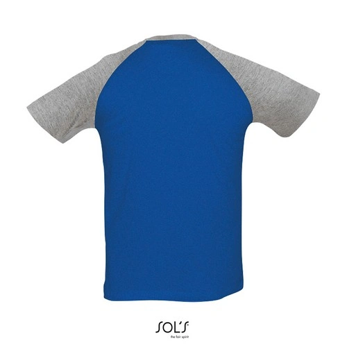 CAMISETA HOMBRE BICOLOR MANGA RAGLÁN SOL'S FUNKY REF S11190