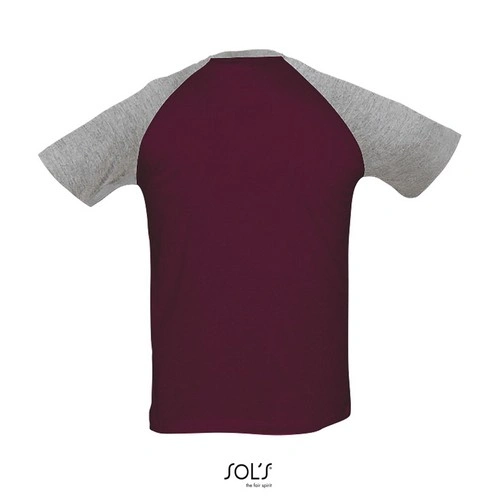 CAMISETA HOMBRE BICOLOR MANGA RAGLÁN SOL'S FUNKY REF S11190