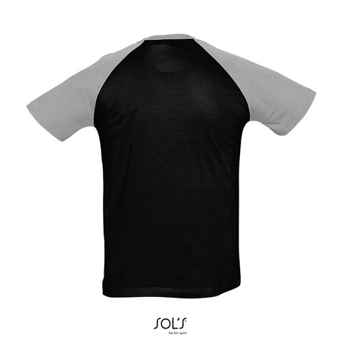 CAMISETA HOMBRE BICOLOR MANGA RAGLÁN SOL'S FUNKY REF S11190