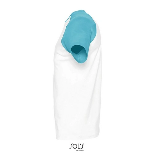 CAMISETA HOMBRE BICOLOR MANGA RAGLÁN SOL'S FUNKY REF S11190
