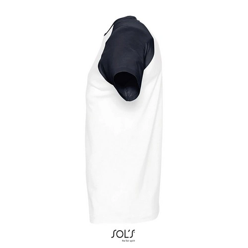 CAMISETA HOMBRE BICOLOR MANGA RAGLÁN SOL'S FUNKY REF S11190