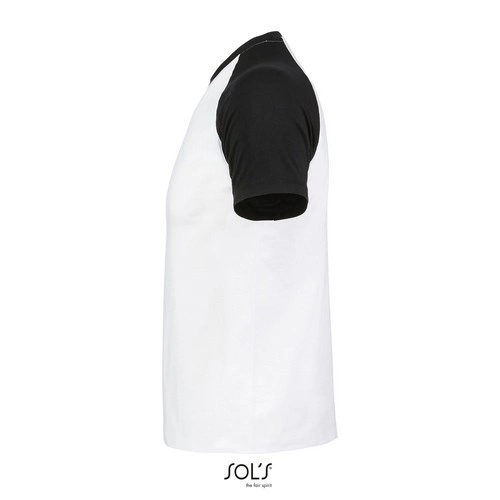 CAMISETA HOMBRE BICOLOR MANGA RAGLÁN SOL'S FUNKY REF S11190