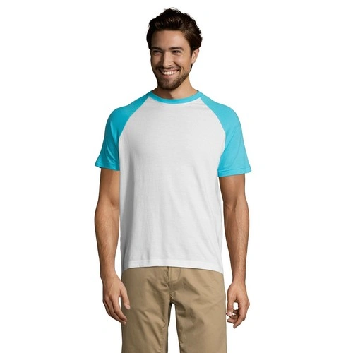 CAMISETA HOMBRE BICOLOR MANGA RAGLÁN SOL'S FUNKY REF S11190