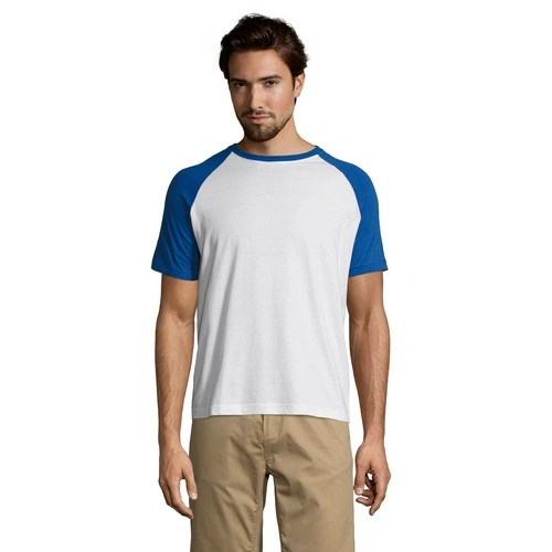 CAMISETA HOMBRE BICOLOR MANGA RAGLÁN SOL'S FUNKY REF S11190