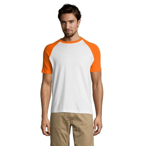 CAMISETA HOMBRE BICOLOR MANGA RAGLÁN SOL'S FUNKY REF S11190