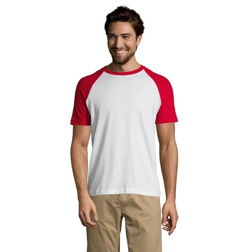 CAMISETA HOMBRE BICOLOR MANGA RAGLÁN SOL'S FUNKY REF S11190