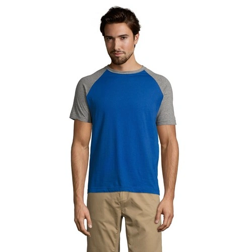 CAMISETA HOMBRE BICOLOR MANGA RAGLÁN SOL'S FUNKY REF S11190