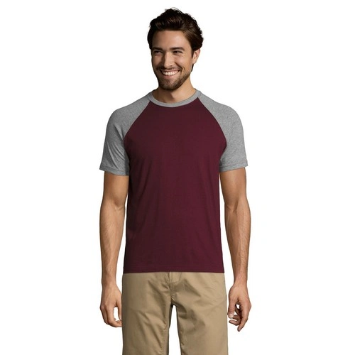 CAMISETA HOMBRE BICOLOR MANGA RAGLÁN SOL'S FUNKY REF S11190